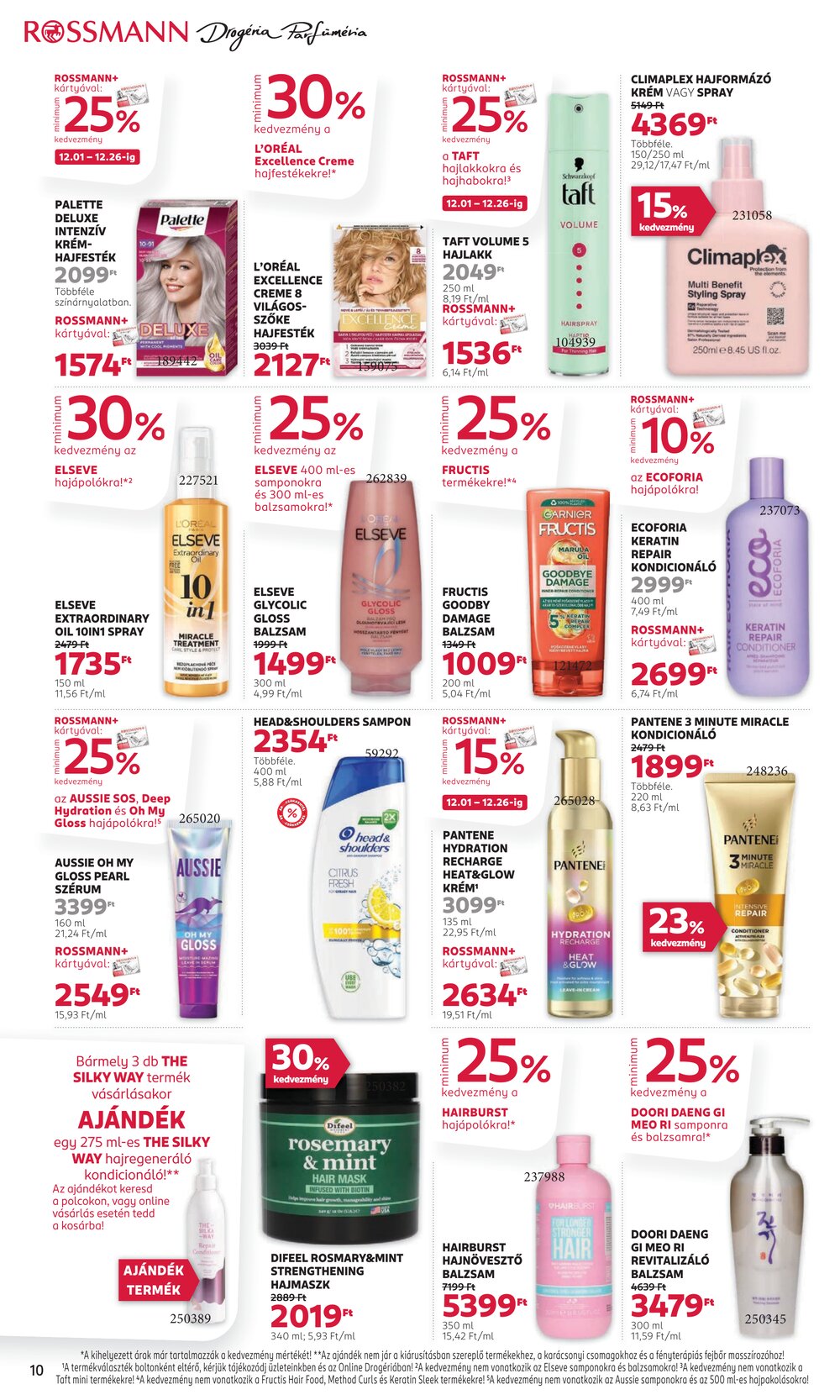 Rossmann akciós újság 2025.12.01-től - 12. oldal.