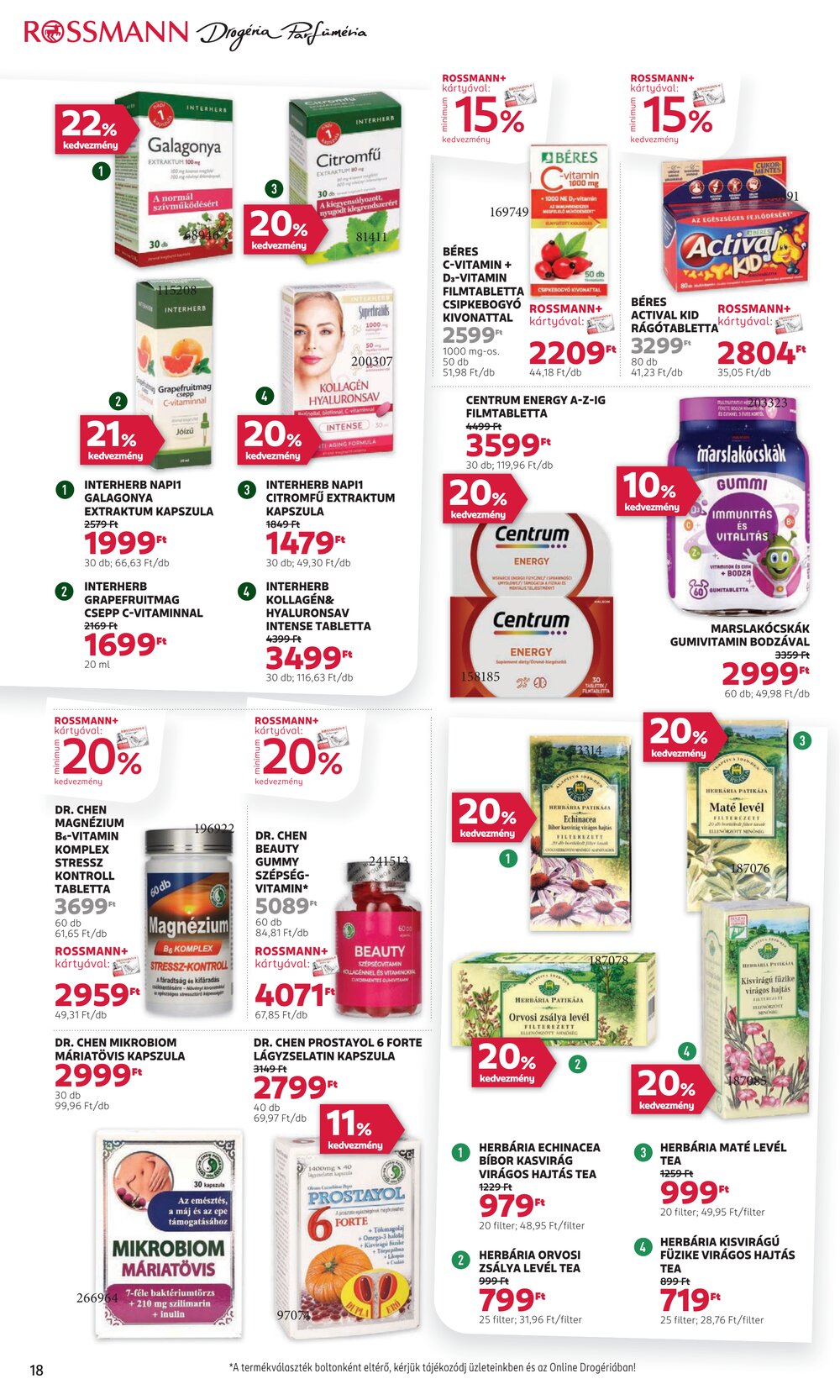 Rossmann akciós újság 2025.12.01-től - 20. oldal.