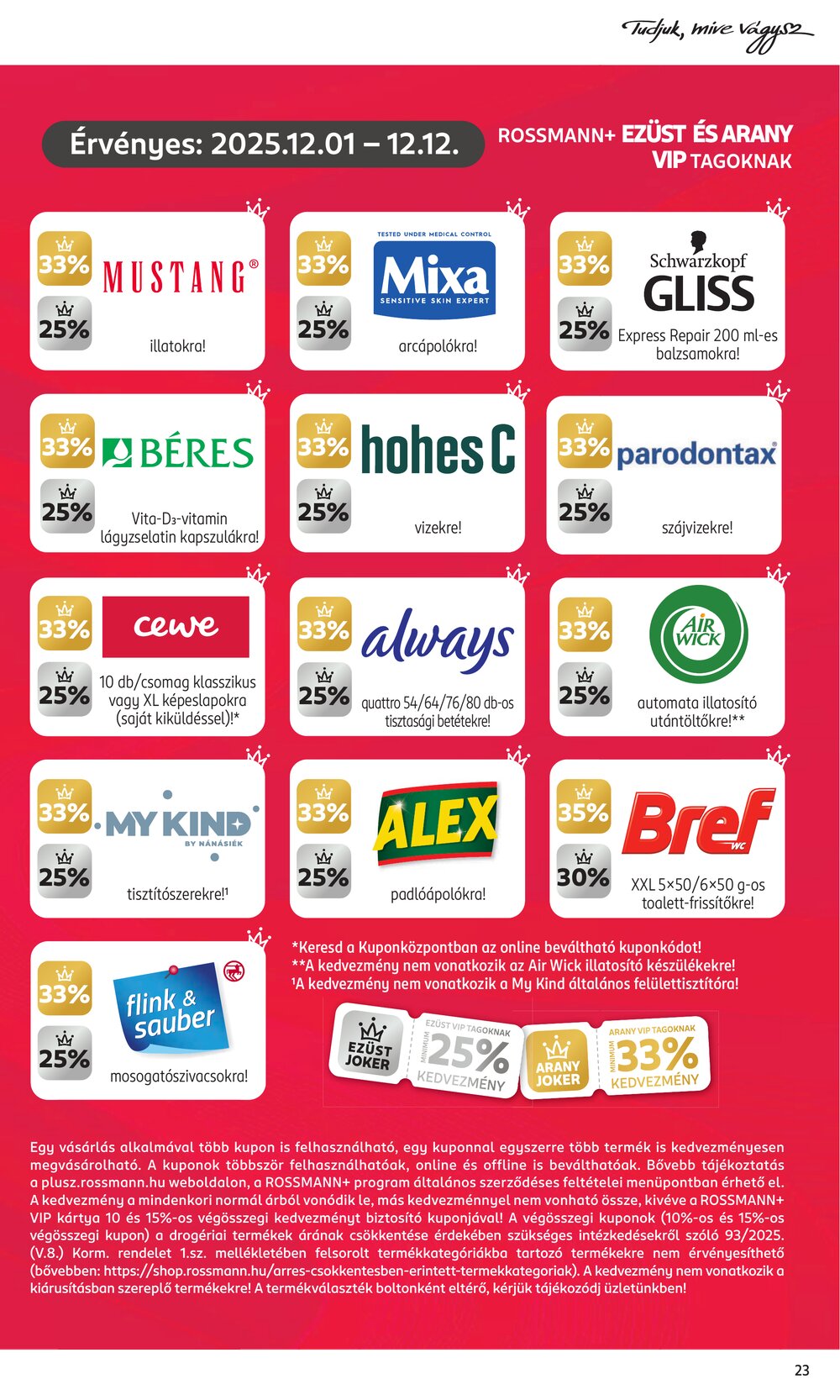 Rossmann akciós újság 2025.12.01-től - 25. oldal.