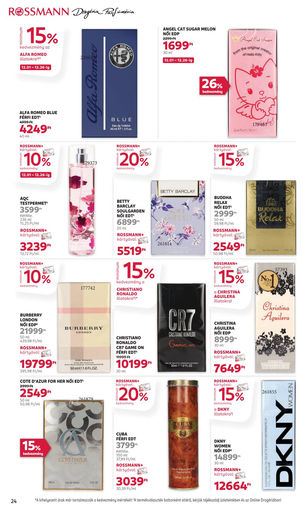 Rossmann akciós újság 2025.12.01-től - 26. oldal.