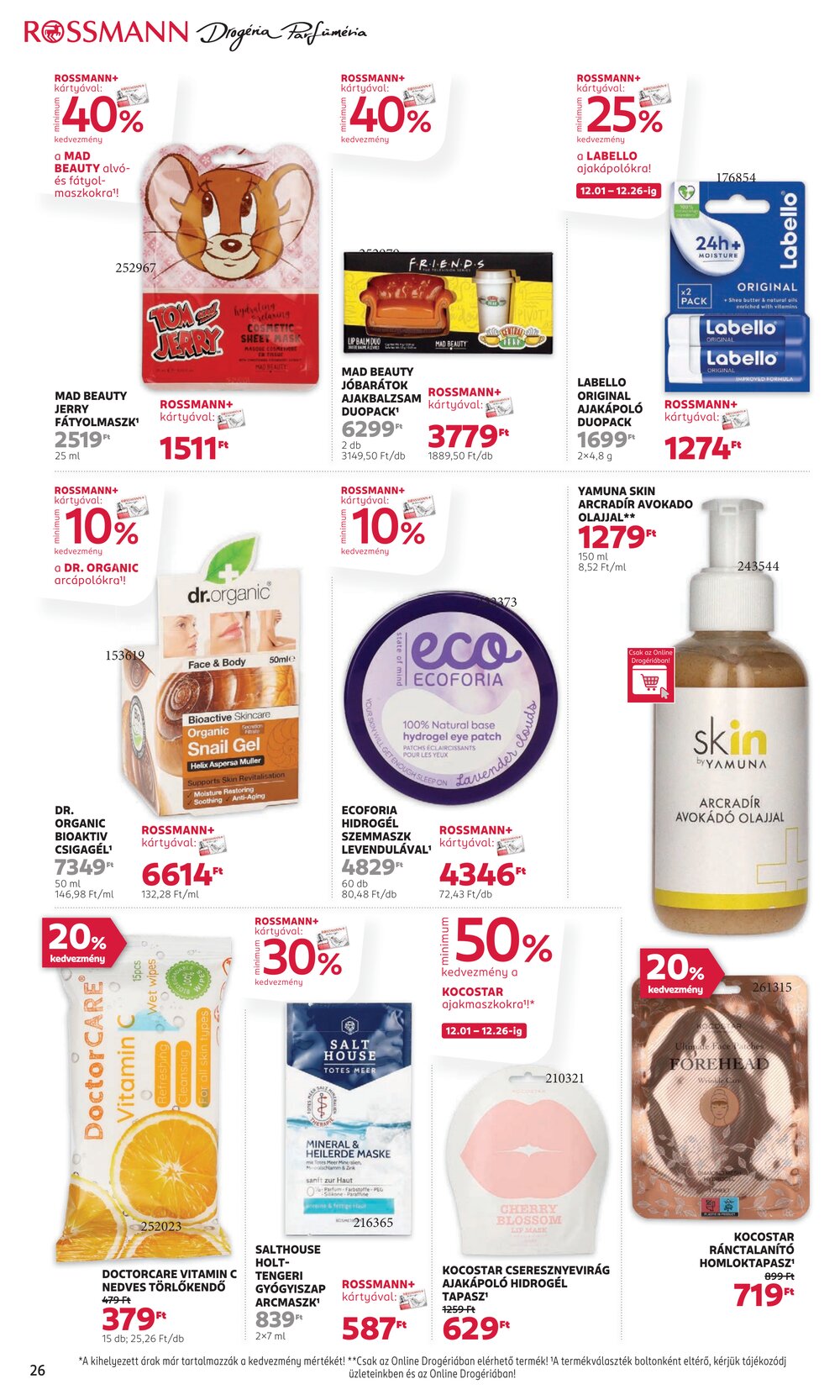 Rossmann akciós újság 2025.12.01-től - 28. oldal.