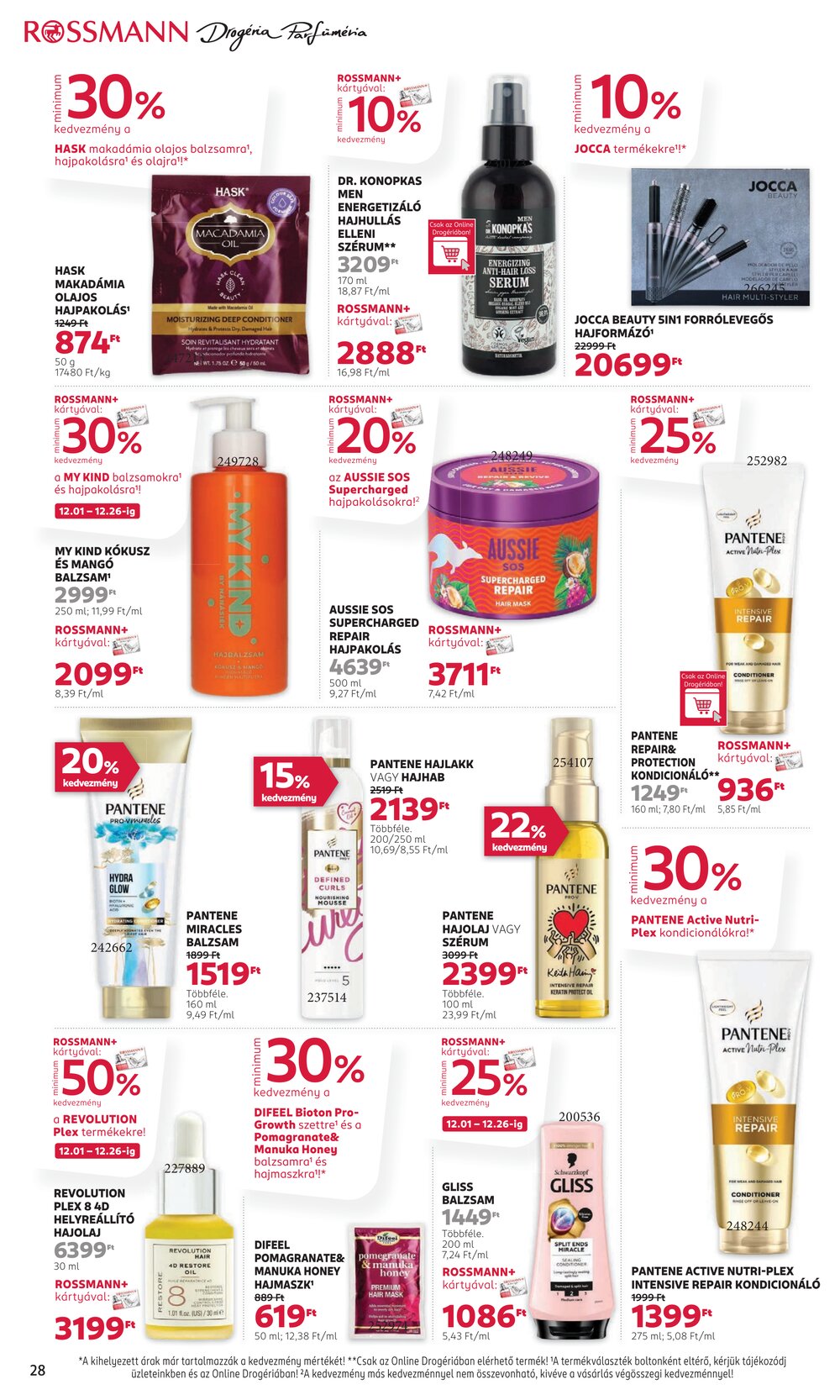 Rossmann akciós újság 2025.12.01-től - 30. oldal.