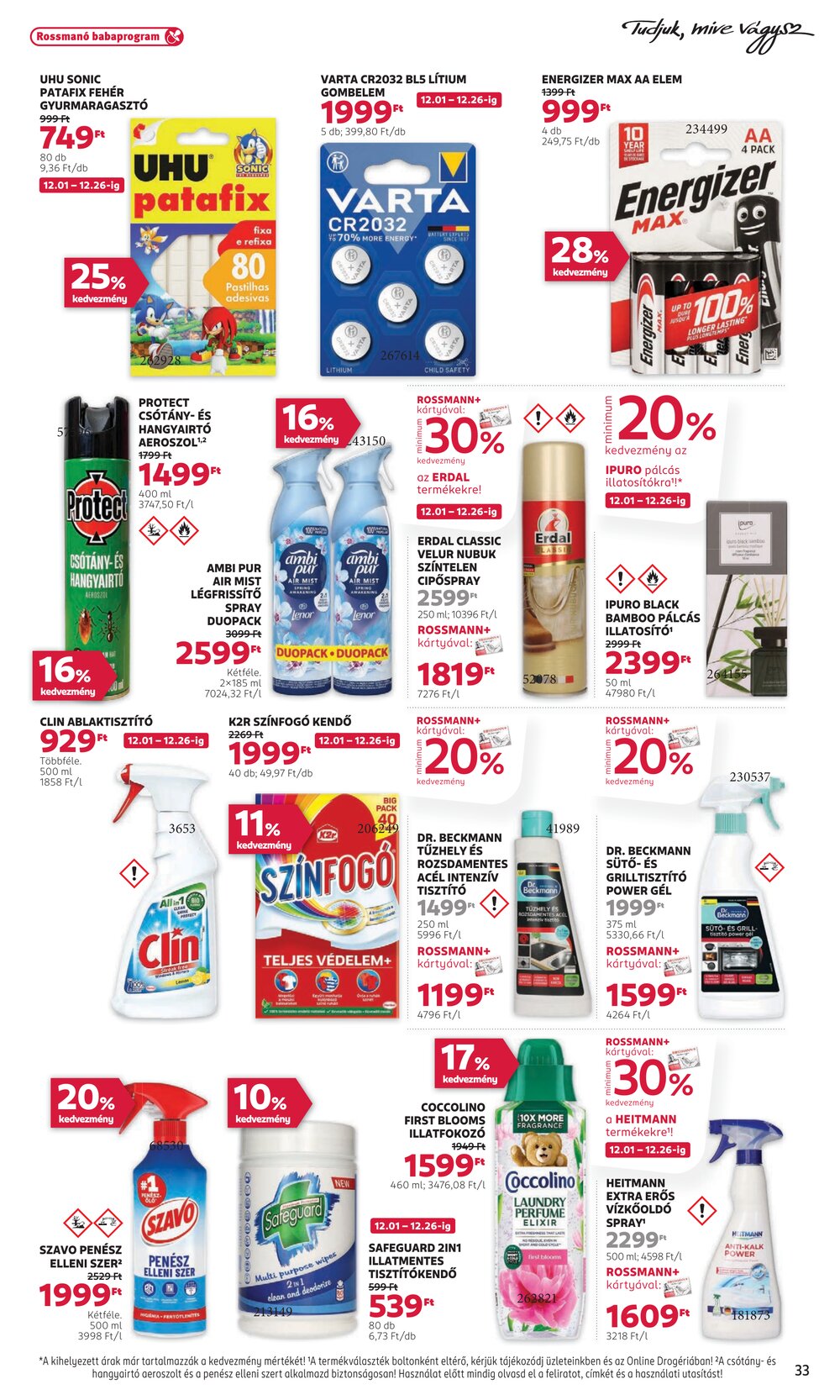 Rossmann akciós újság 2025.12.01-től - 37. oldal.