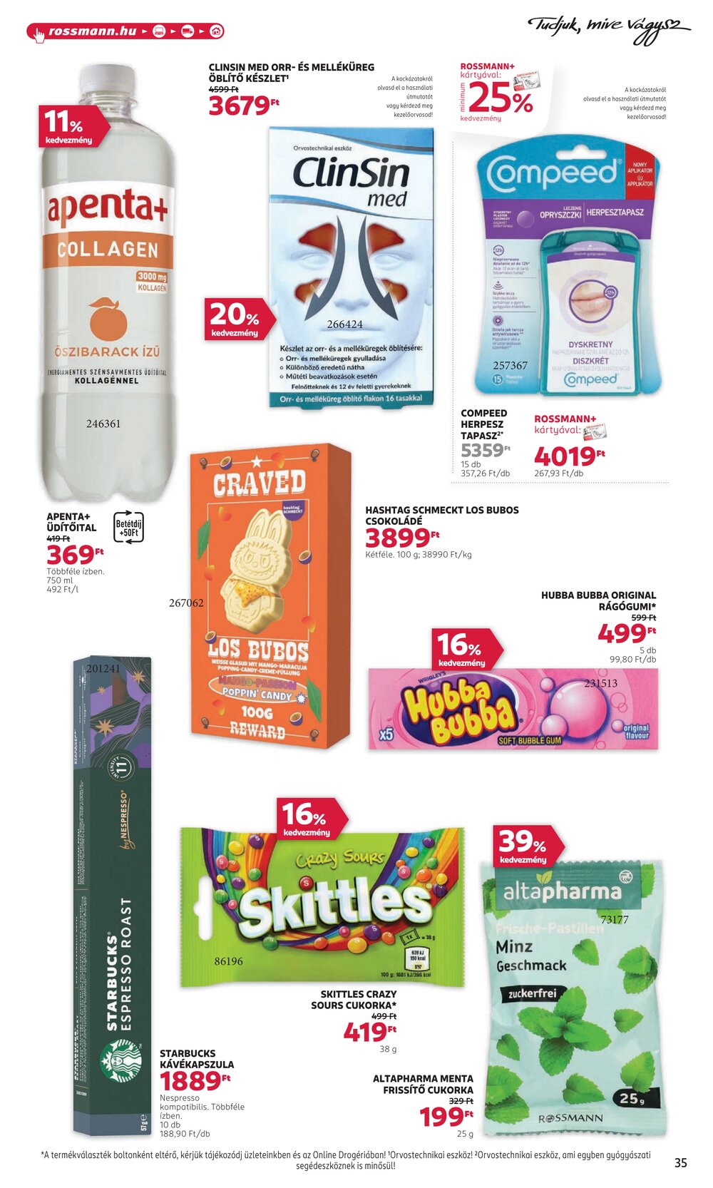 Rossmann akciós újság 2025.12.01-től - 39. oldal.