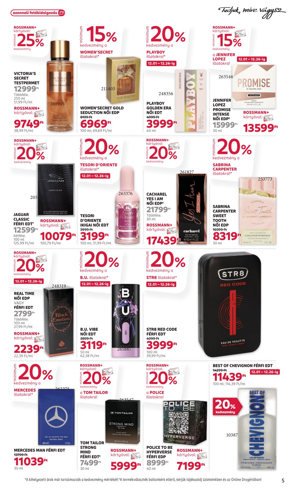 Rossmann akciós újság 2025.12.01-től - 5. oldal.