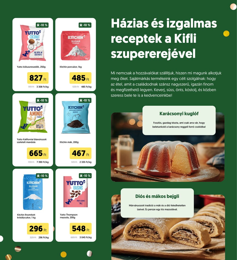 Kifli.hu akciós újság 2025.12.01-től - 20. oldal.
