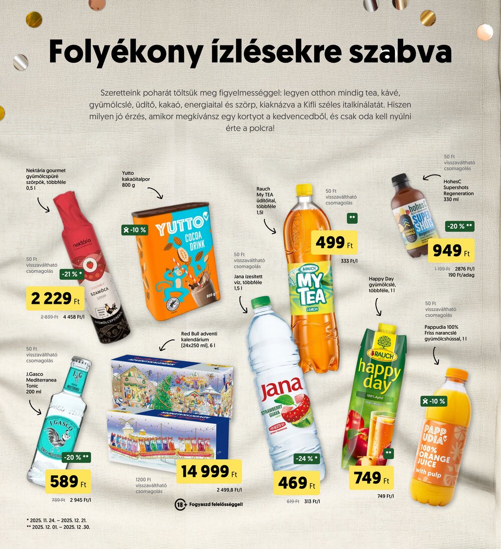 Kifli.hu akciós újság 2025.12.01-től - 26. oldal.