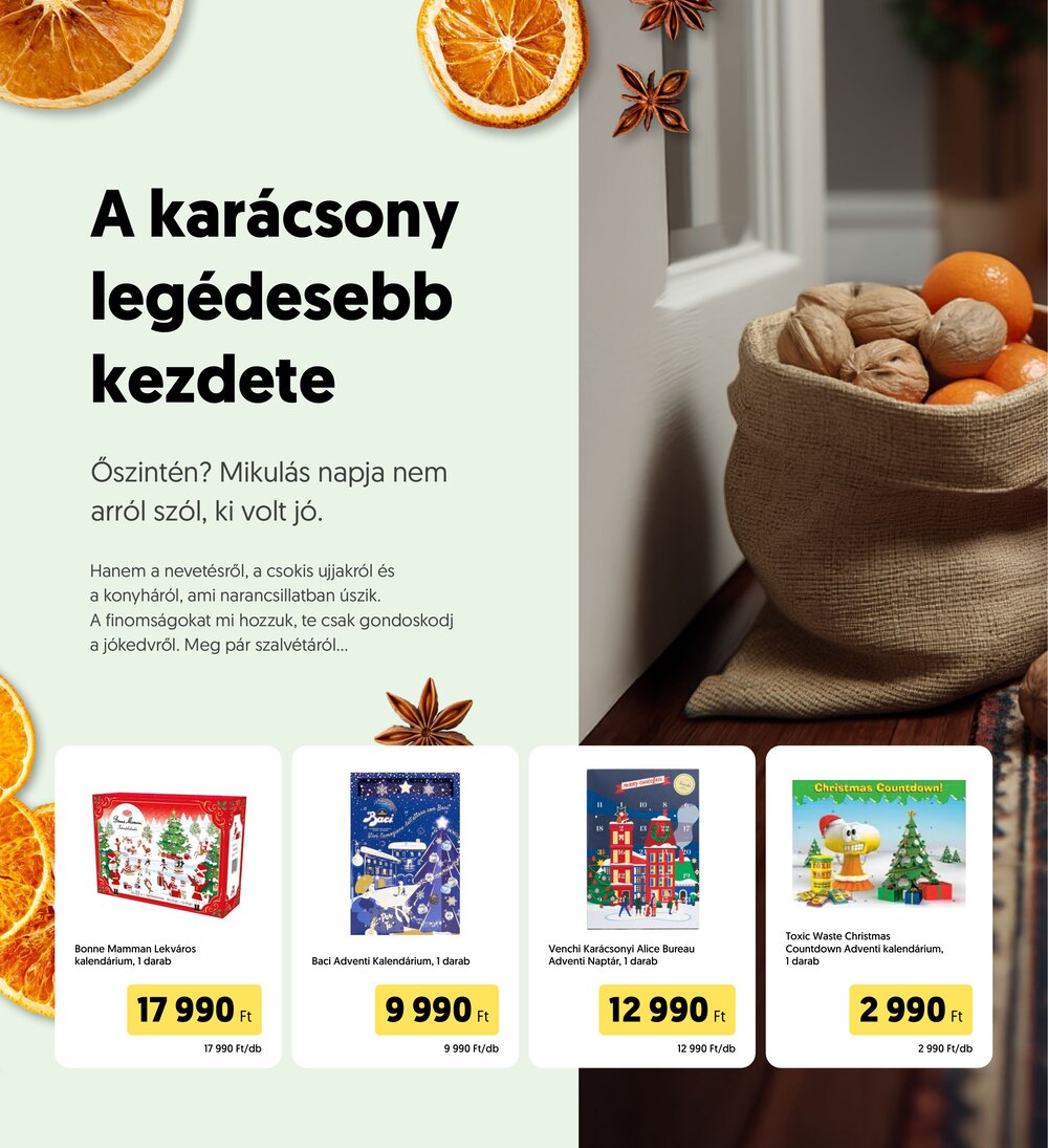 Kifli.hu akciós újság 2025.12.01-től - 6. oldal.