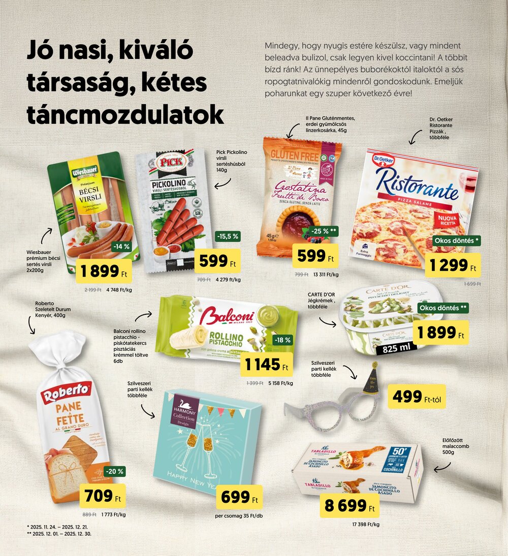 Kifli.hu akciós újság 2025.12.01-től - 62. oldal.