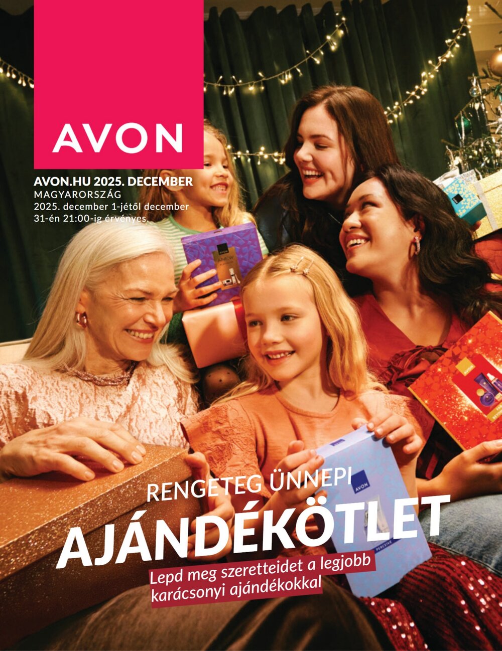 Avon akciós újság 2025.12.01-től - 1. oldal.