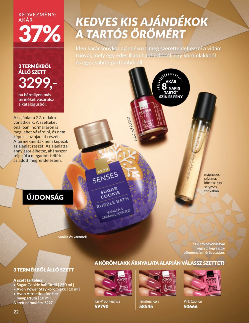 Avon akciós újság 2025.12.01-től - 22. oldal.