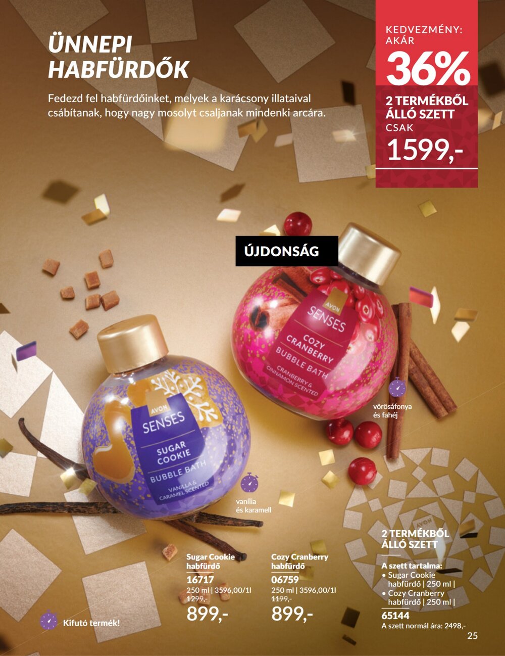 Avon akciós újság 2025.12.01-től - 25. oldal.