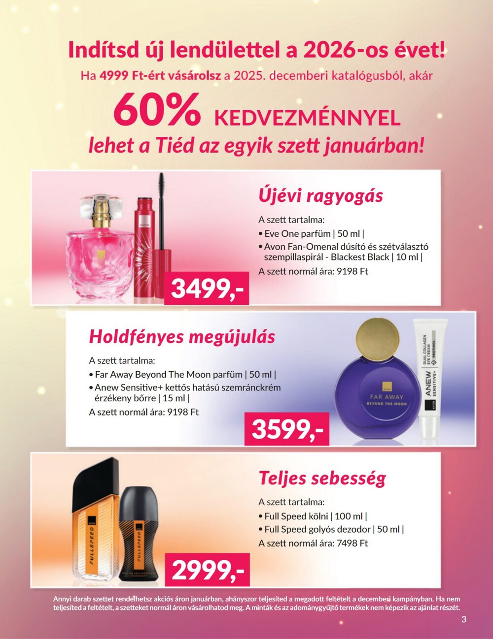 Avon akciós újság 2025.12.01-től - 3. oldal.