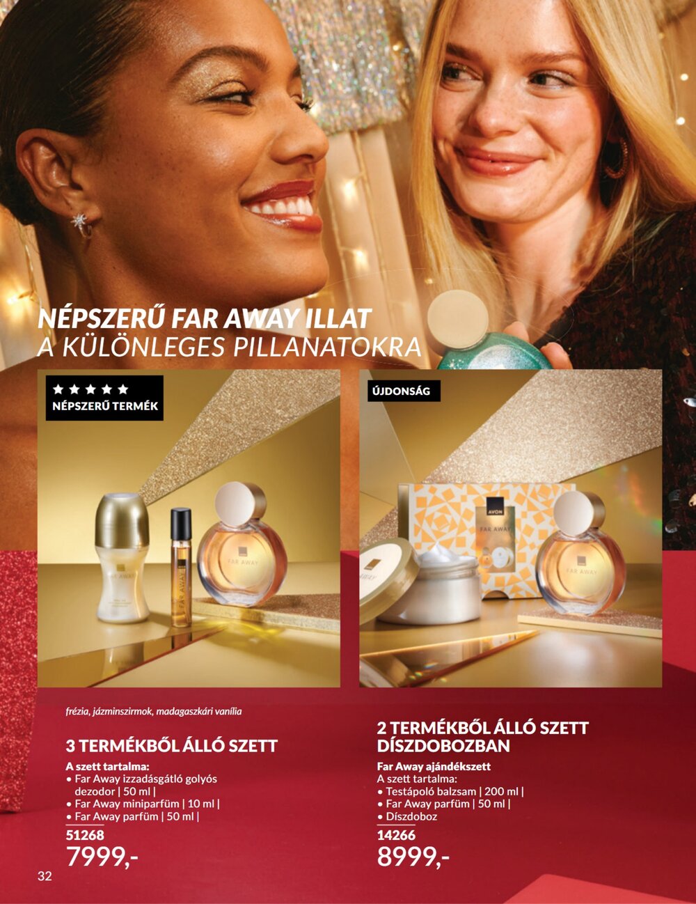 Avon akciós újság 2025.12.01-től - 32. oldal.