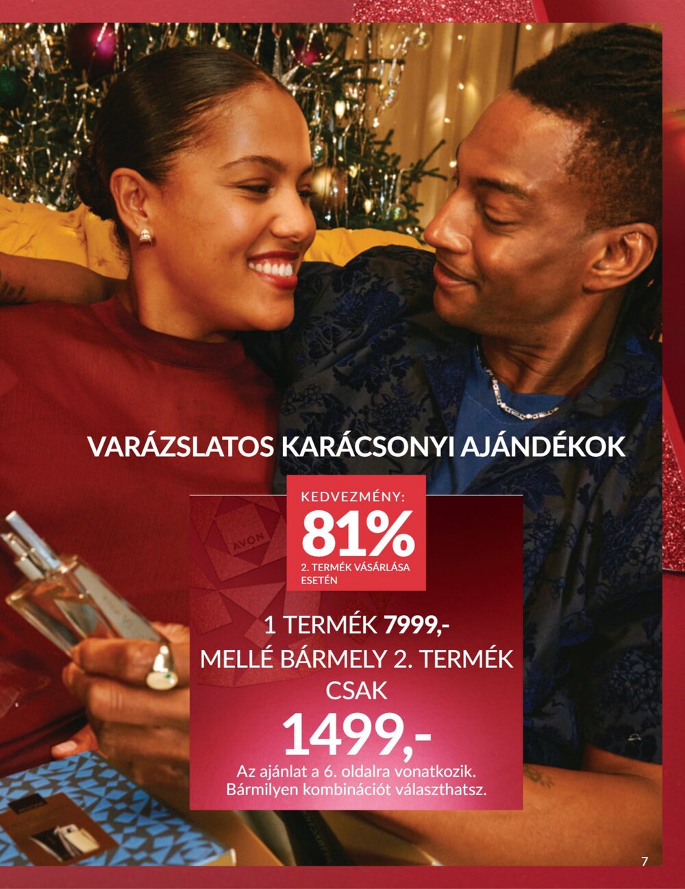 Avon akciós újság 2025.12.01-től - 7. oldal.