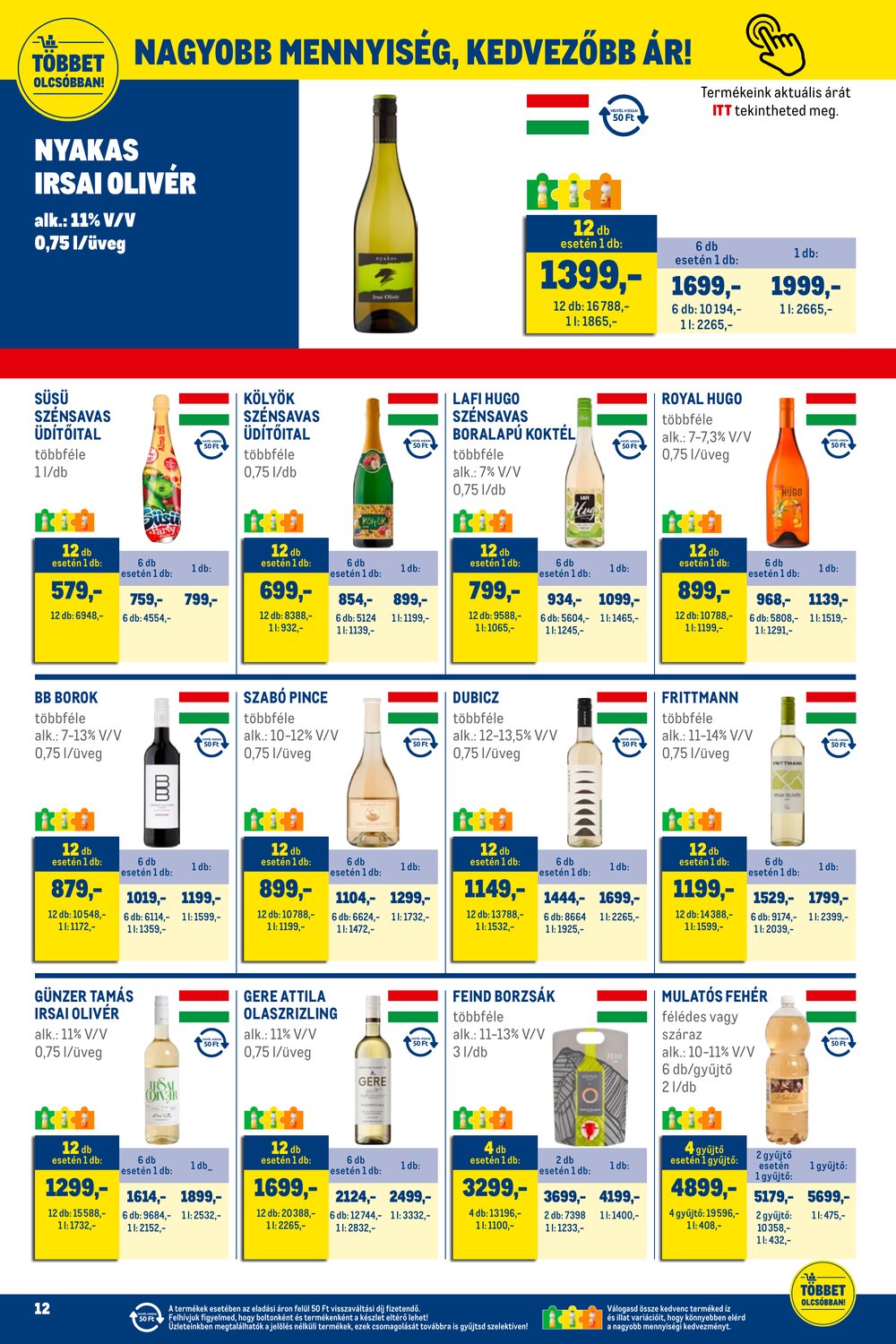METRO akciós újság 2025.12.01-től - 12. oldal.