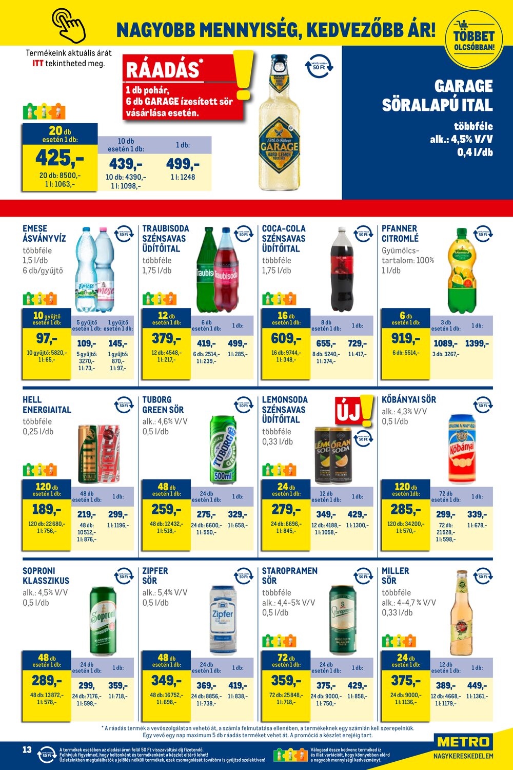 METRO akciós újság 2025.12.01-től - 13. oldal.