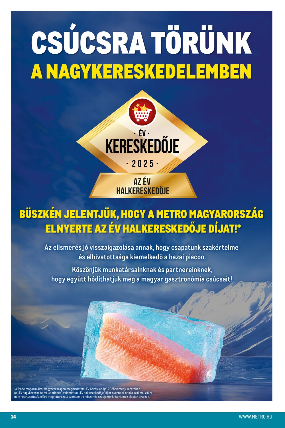 METRO akciós újság 2025.12.01-től - 14. oldal.