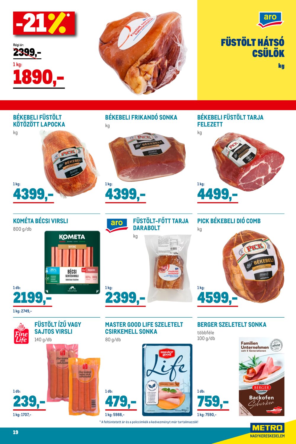 METRO akciós újság 2025.12.01-től - 19. oldal.