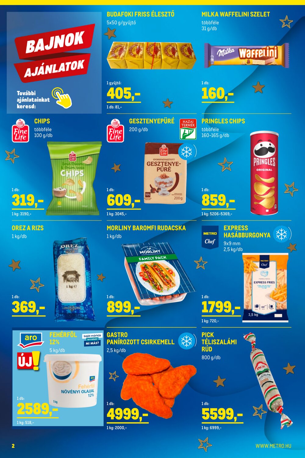 METRO akciós újság 2025.12.01-től - 2. oldal.