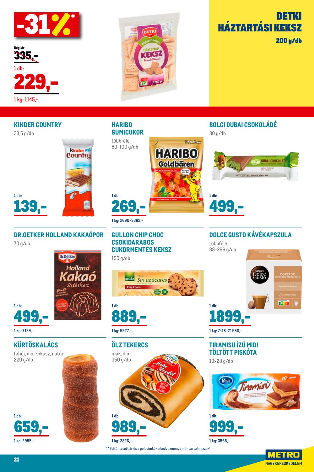 METRO akciós újság 2025.12.01-től - 21. oldal.