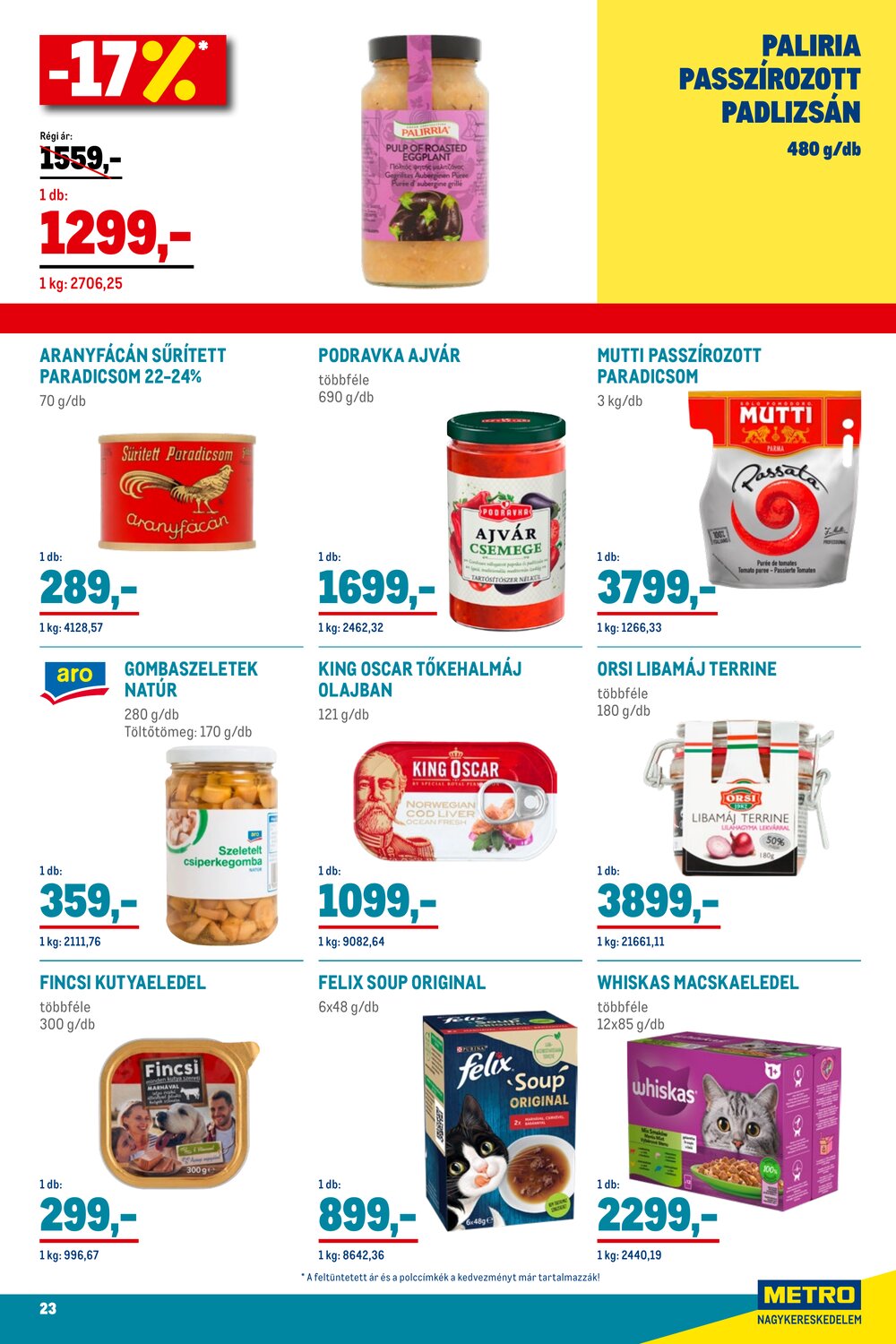 METRO akciós újság 2025.12.01-től - 23. oldal.