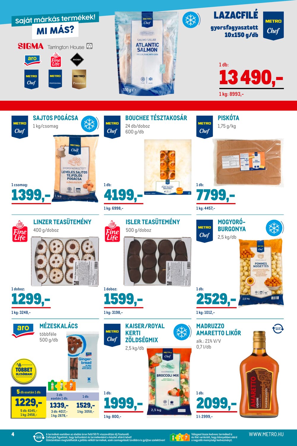 METRO akciós újság 2025.12.01-től - 4. oldal.