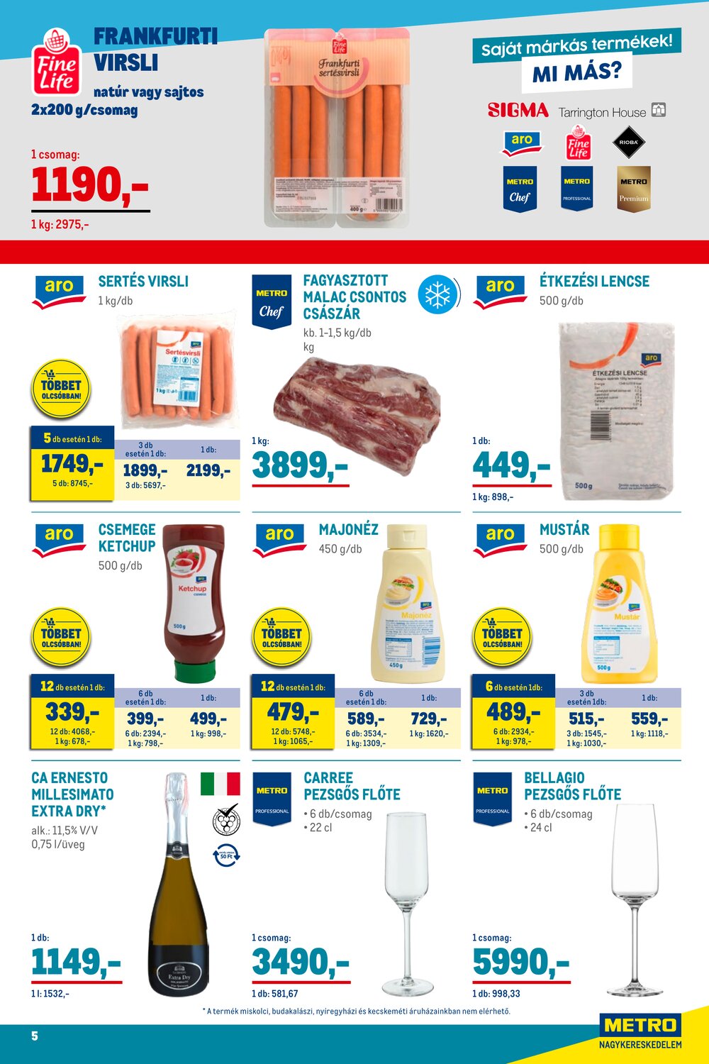 METRO akciós újság 2025.12.01-től - 5. oldal.