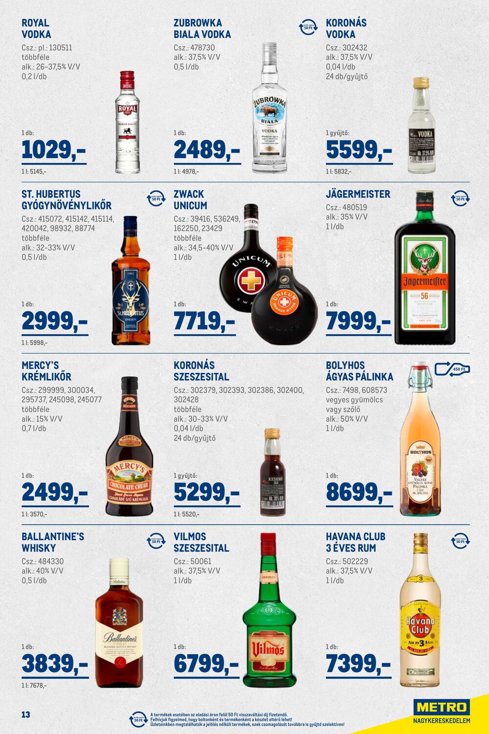 METRO akciós újság 2025.12.01-től - 13. oldal.