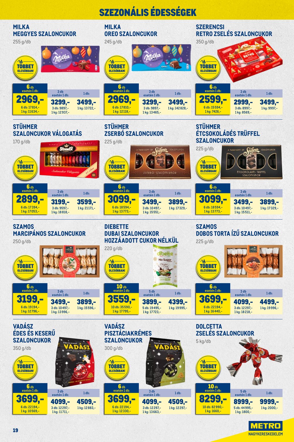 METRO akciós újság 2025.12.01-től - 19. oldal.