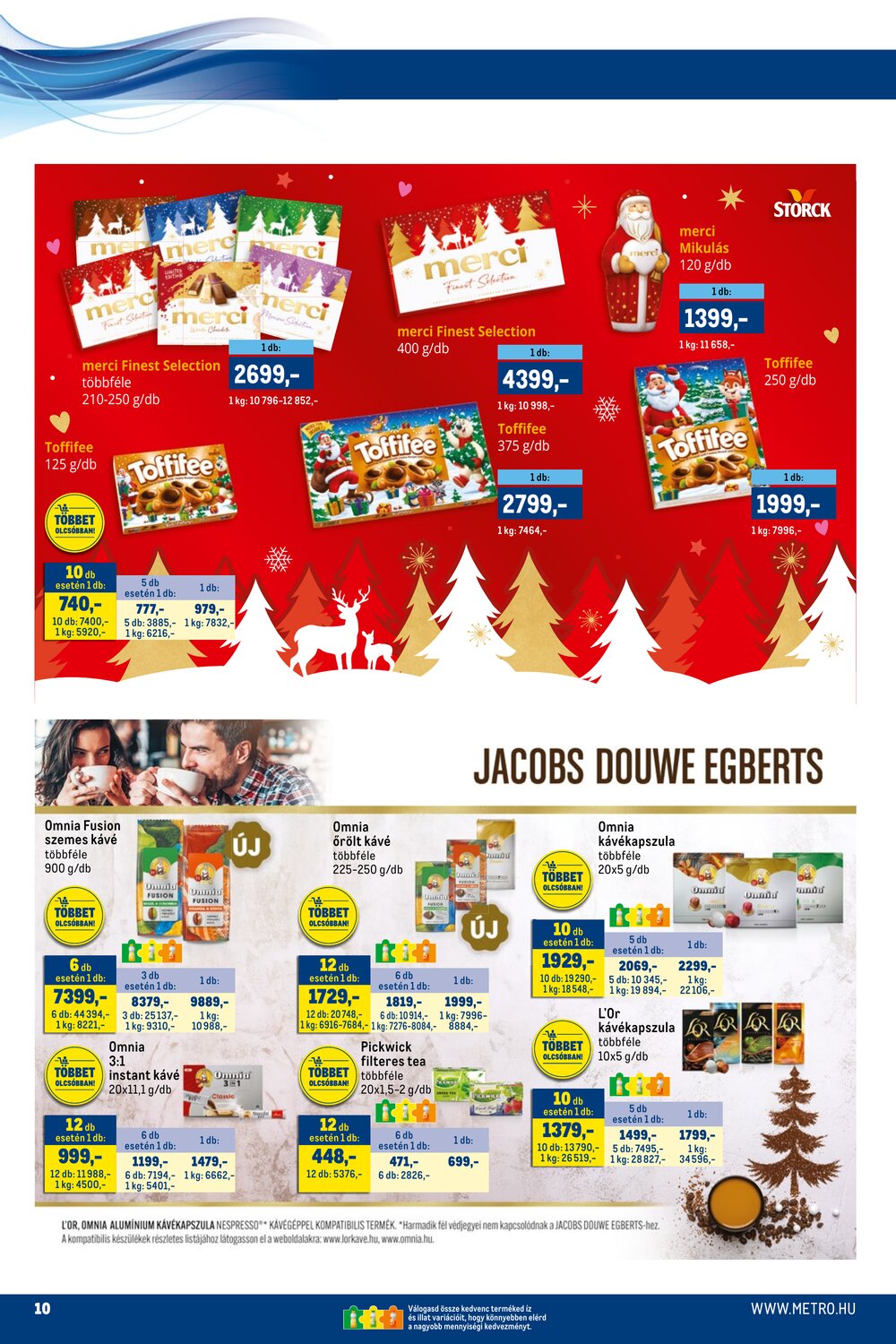 METRO akciós újság 2025.12.01-től - 10. oldal.