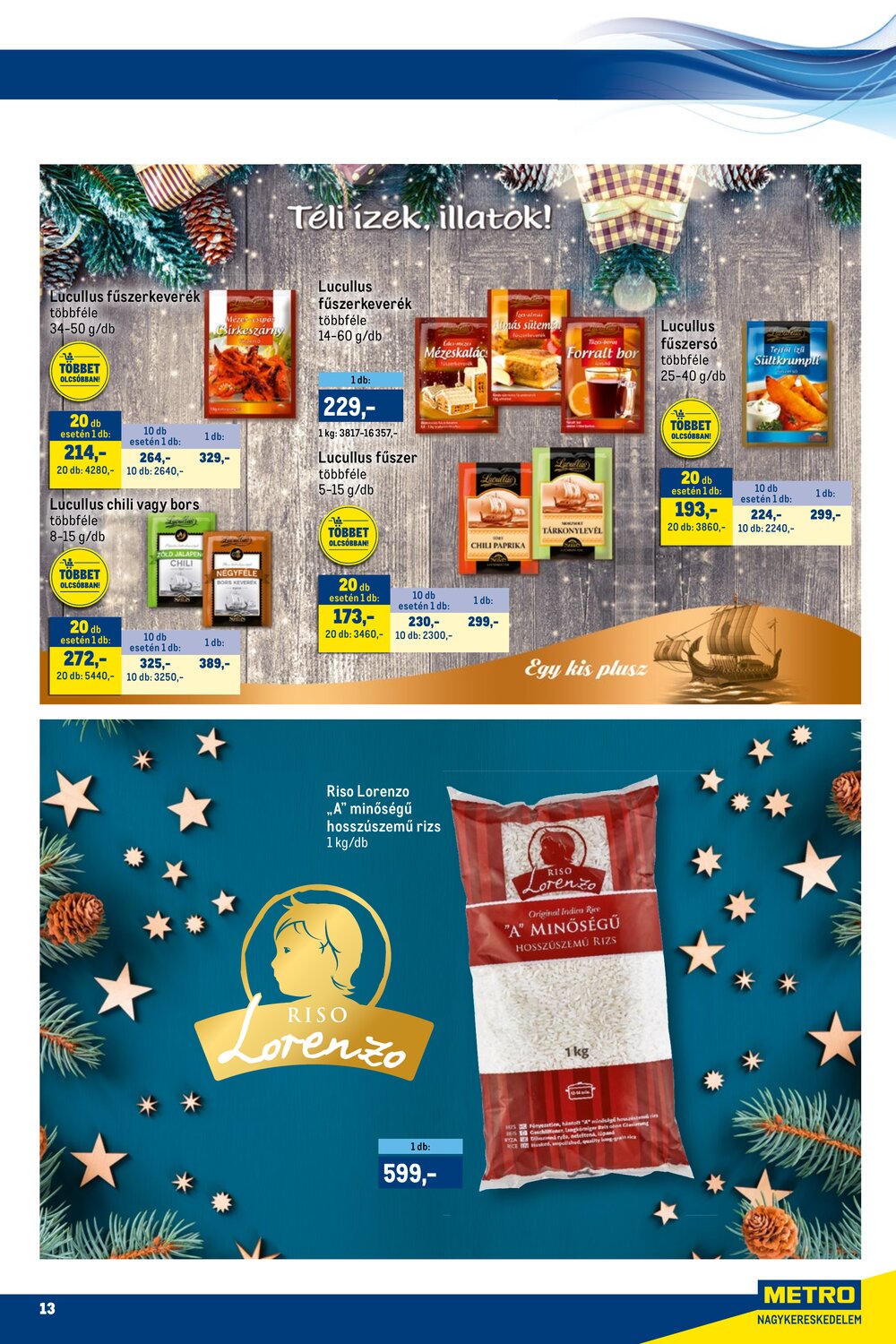 METRO akciós újság 2025.12.01-től - 13. oldal.