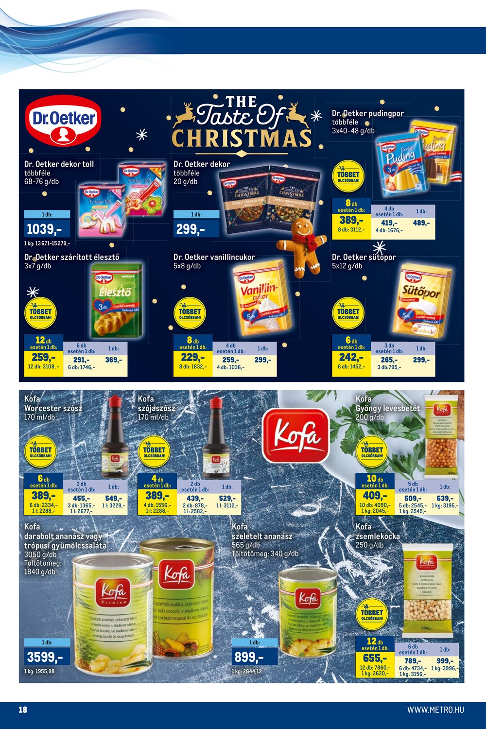 METRO akciós újság 2025.12.01-től - 18. oldal.