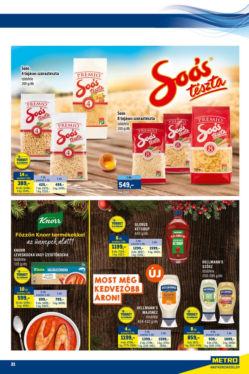 METRO akciós újság 2025.12.01-től - 21. oldal.