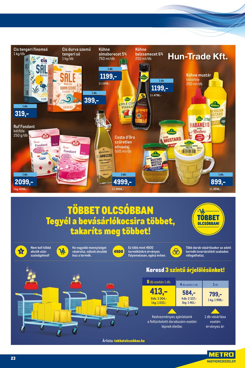 METRO akciós újság 2025.12.01-től - 23. oldal.