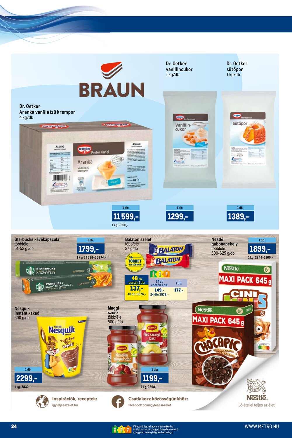 METRO akciós újság 2025.12.01-től - 24. oldal.