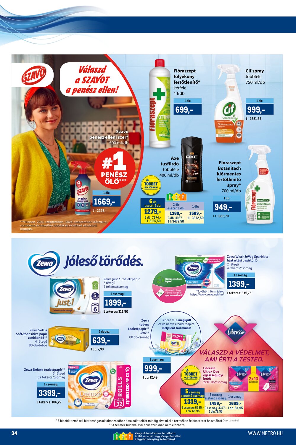 METRO akciós újság 2025.12.01-től - 34. oldal.