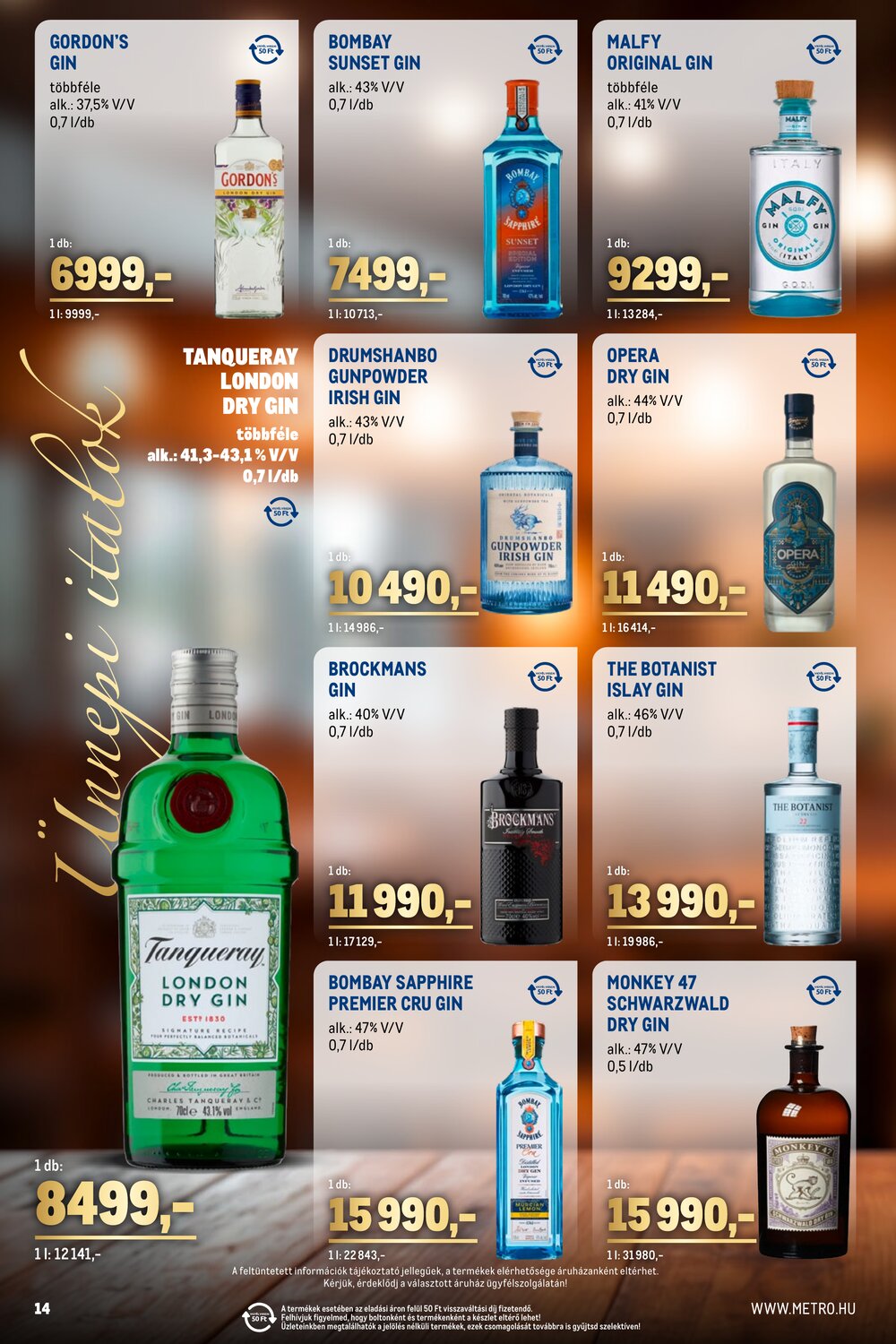 METRO akciós újság 2025.12.01-től - 14. oldal.