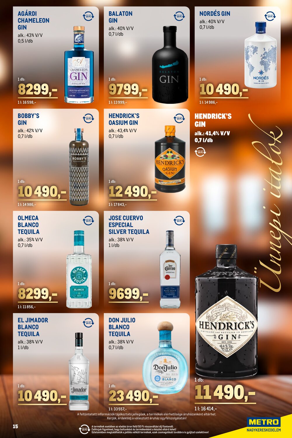 METRO akciós újság 2025.12.01-től - 15. oldal.