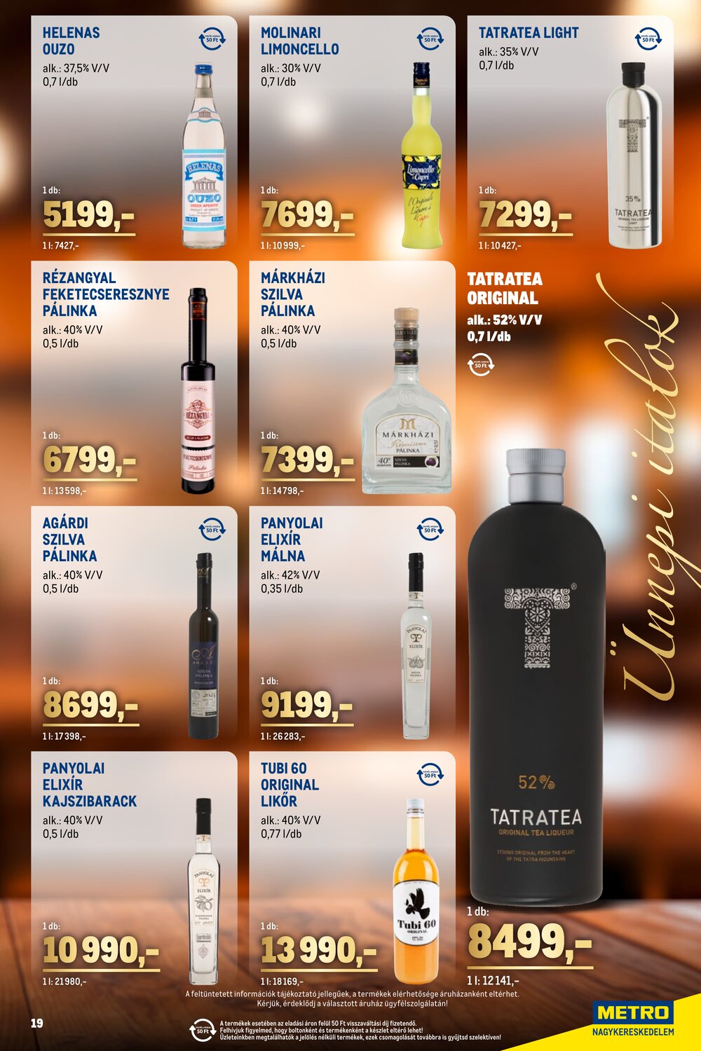 METRO akciós újság 2025.12.01-től - 19. oldal.