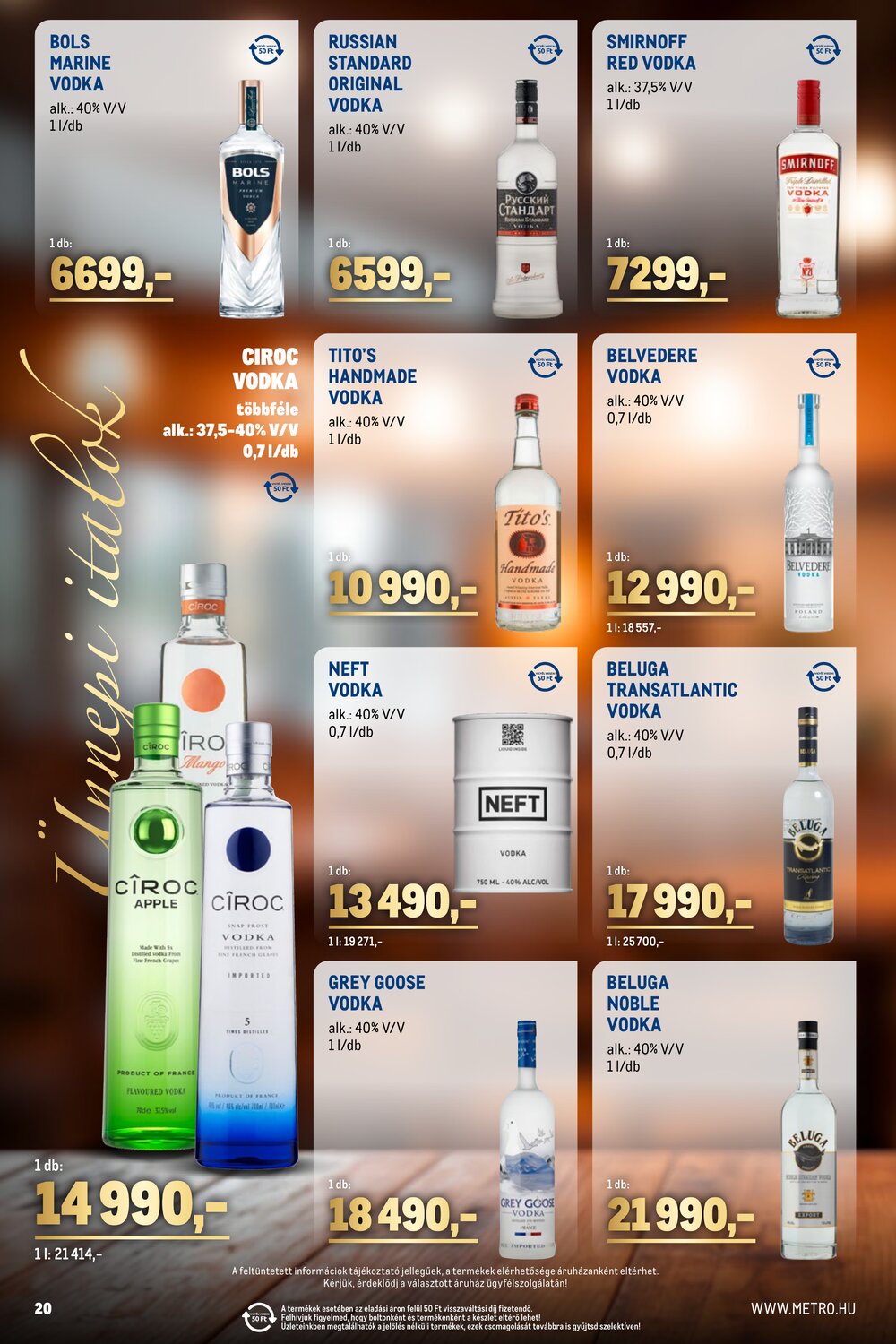 METRO akciós újság 2025.12.01-től - 20. oldal.