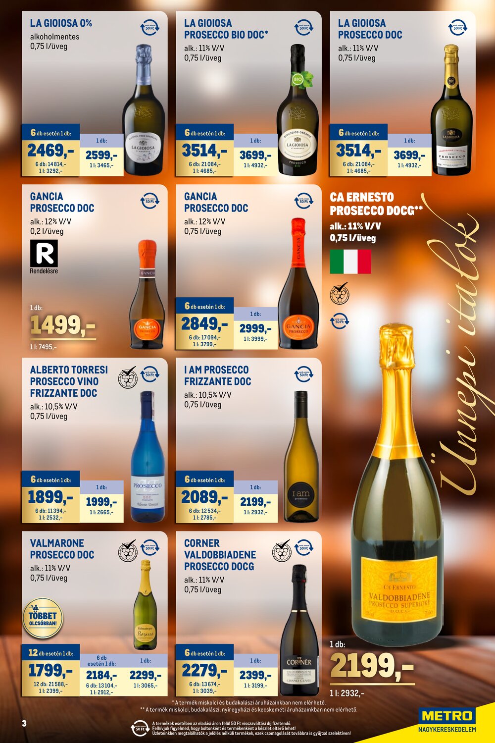 METRO akciós újság 2025.12.01-től - 3. oldal.