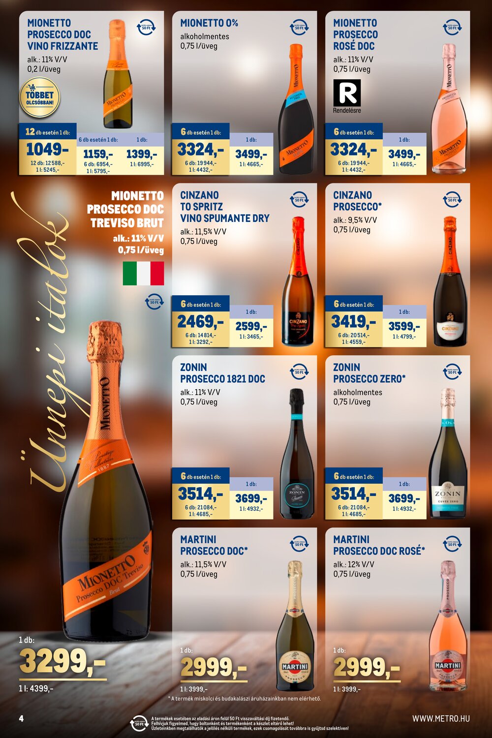 METRO akciós újság 2025.12.01-től - 4. oldal.