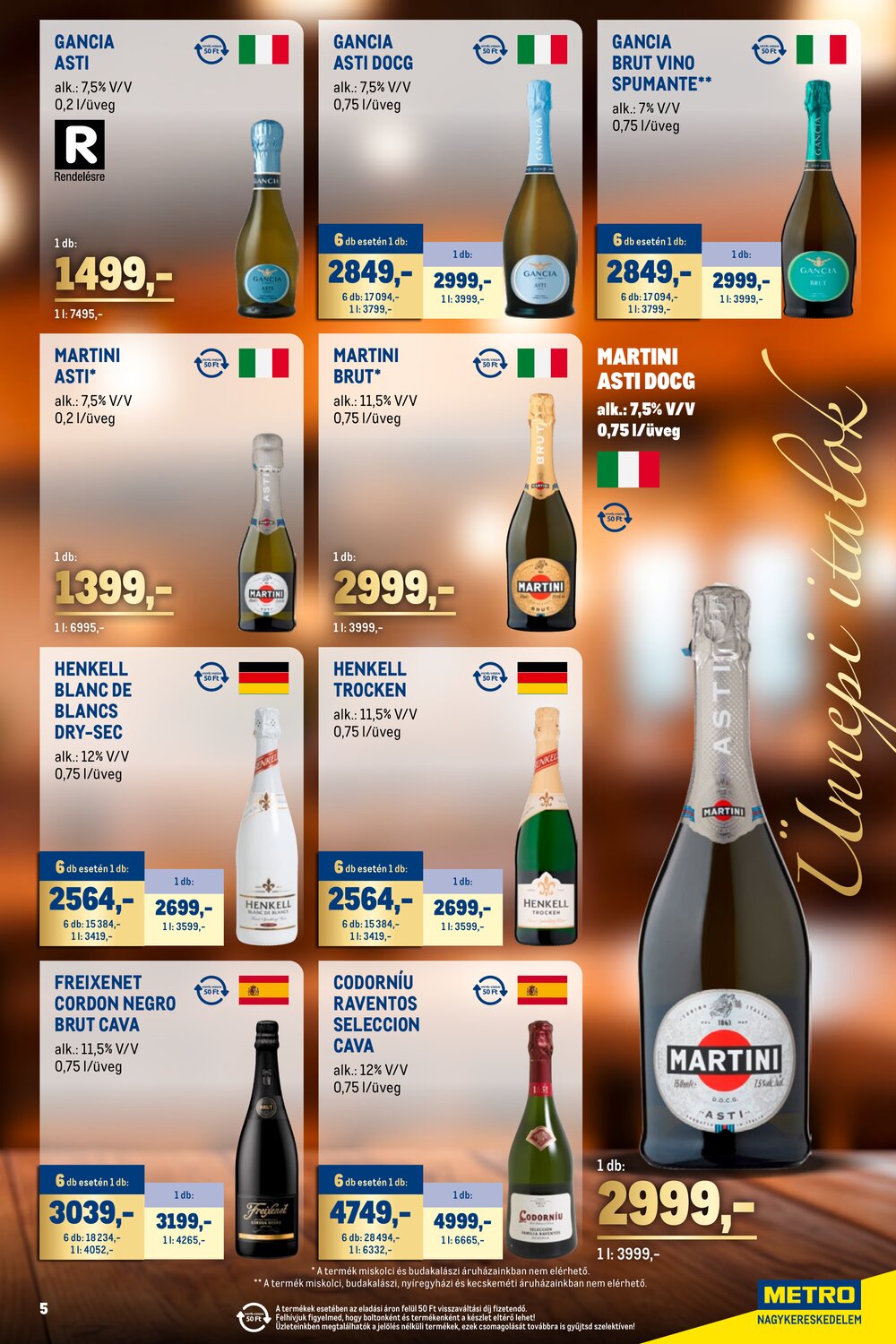 METRO akciós újság 2025.12.01-től - 5. oldal.