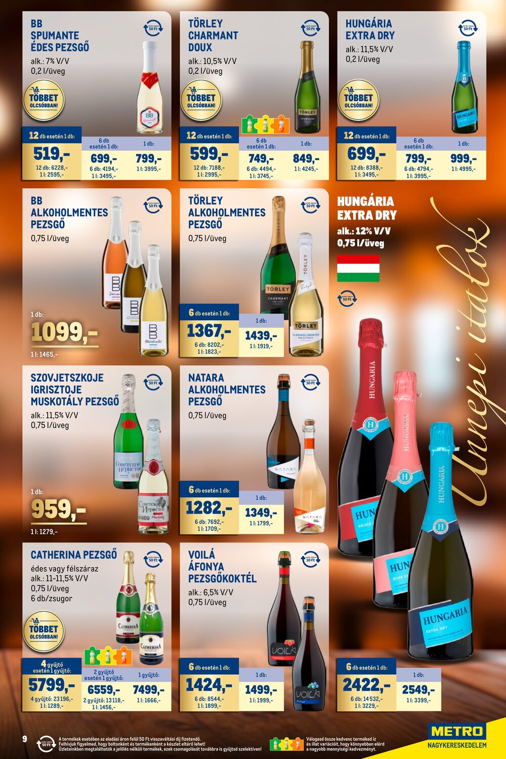 METRO akciós újság 2025.12.01-től - 9. oldal.
