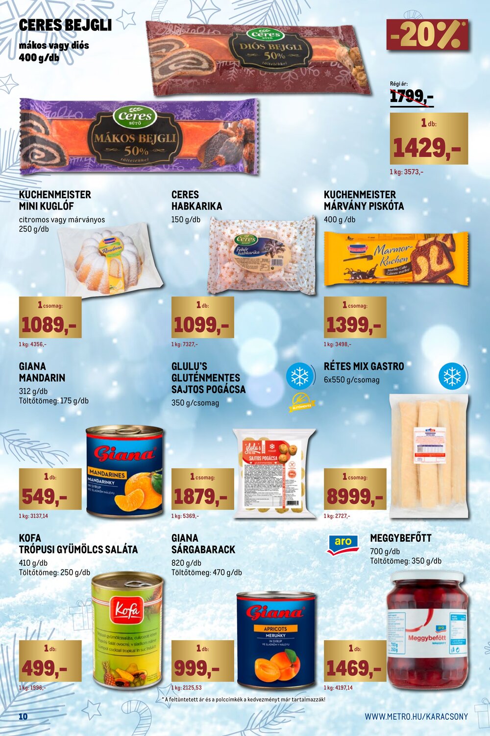 METRO akciós újság 2025.12.01-től - 10. oldal.