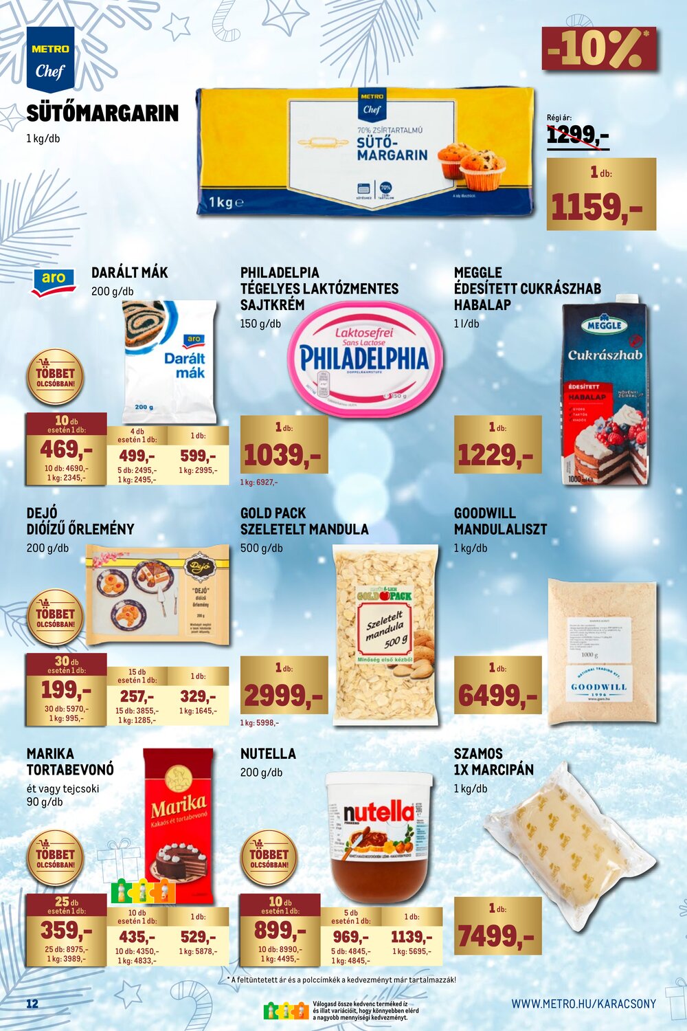 METRO akciós újság 2025.12.01-től - 12. oldal.