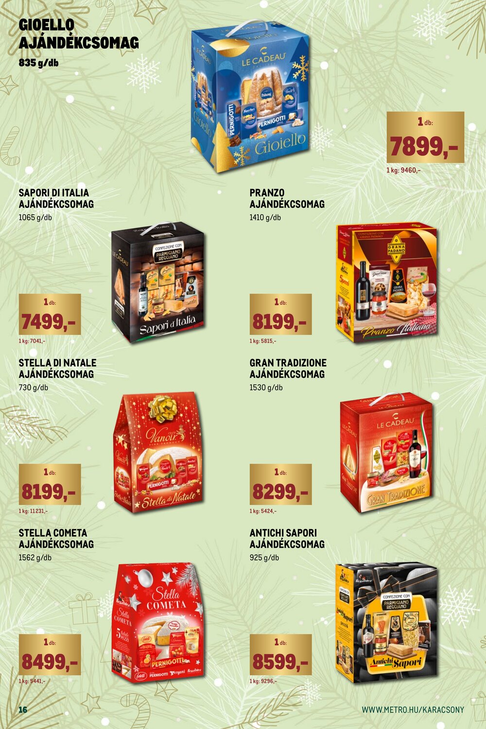 METRO akciós újság 2025.12.01-től - 16. oldal.