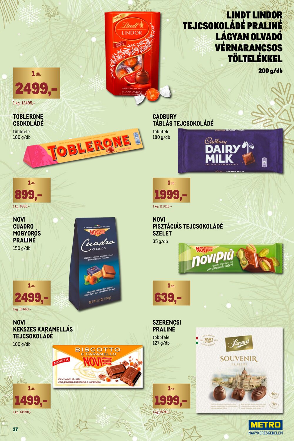 METRO akciós újság 2025.12.01-től - 17. oldal.