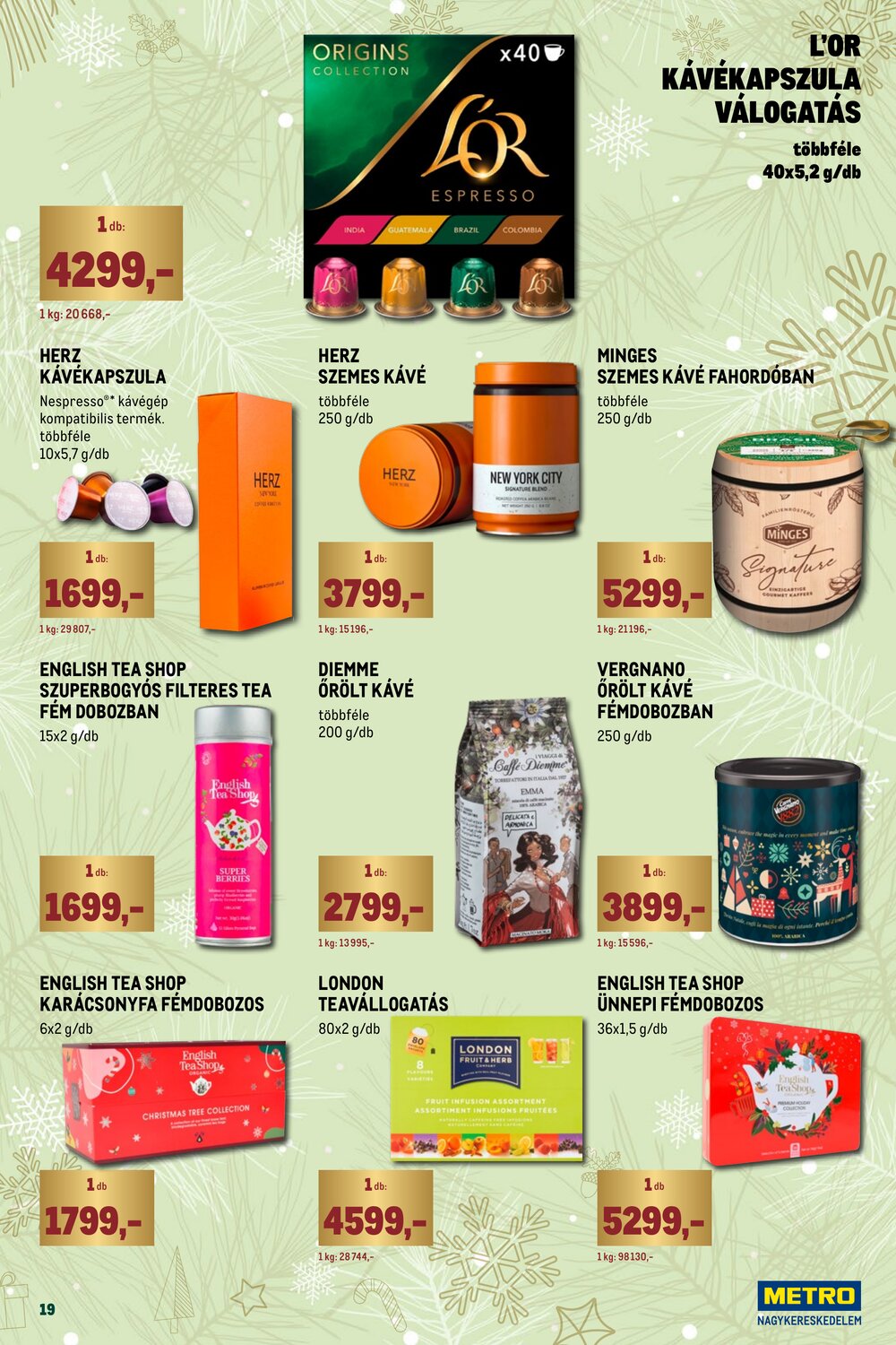 METRO akciós újság 2025.12.01-től - 19. oldal.
